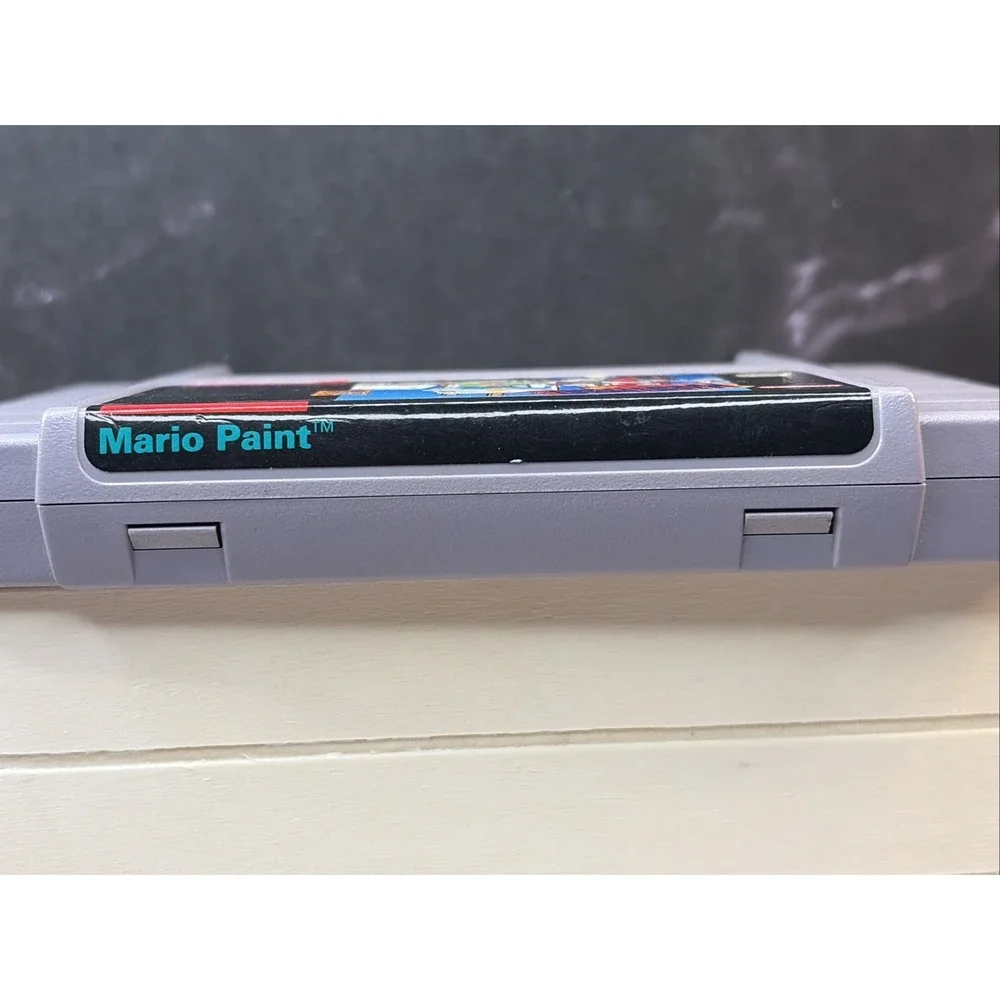 Mario Paint OEM (Super Nintendo, SNES) CLEAN T&W
